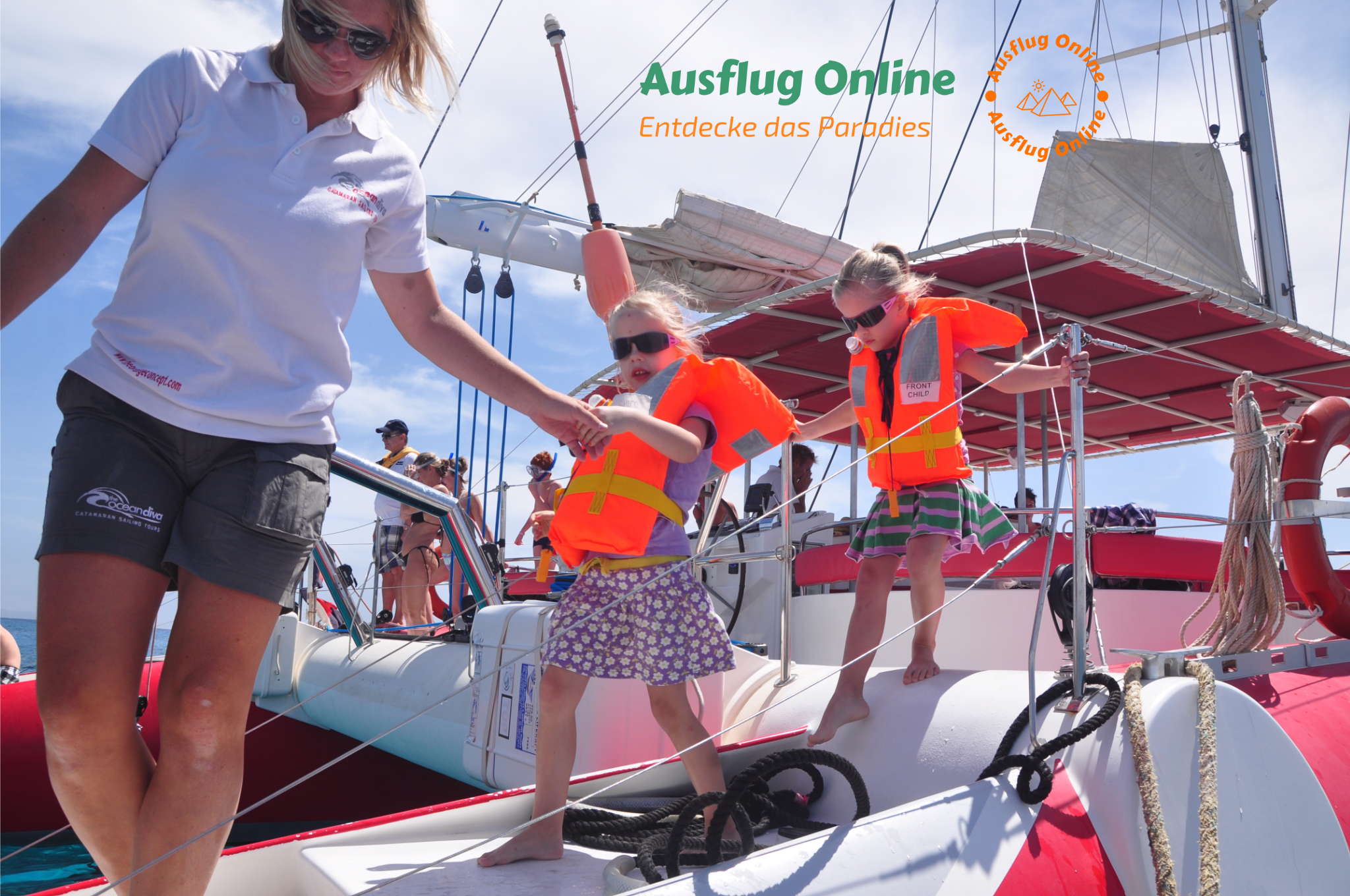 Ocean Diva Katamaran El Gouna 1/2 Tag