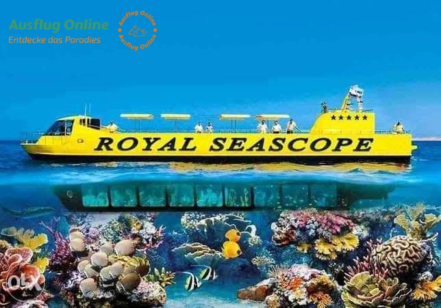 Glasbodenboot Hurghada | Royal Sea Scope – 2024