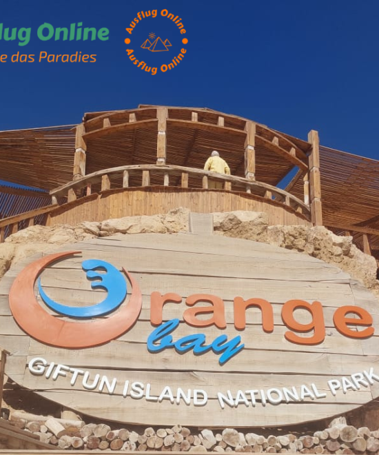 Orange Bay Insel Hurghada Schnorchelausflug